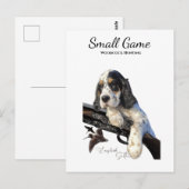 Vogelhund, Waldhundjagd Postkarte (Vorne/Hinten)