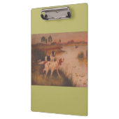 Vogelhunde Clipboard Klemmbrett (Links)