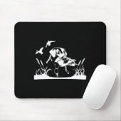 Vogelhundenjagd Willow in der Sumpfjagd Mousepad (Mit Mouse)