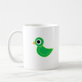 Vogelillustration Kaffeetasse (Links)