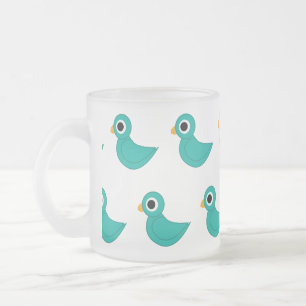 Vogelillustration Mattglastasse