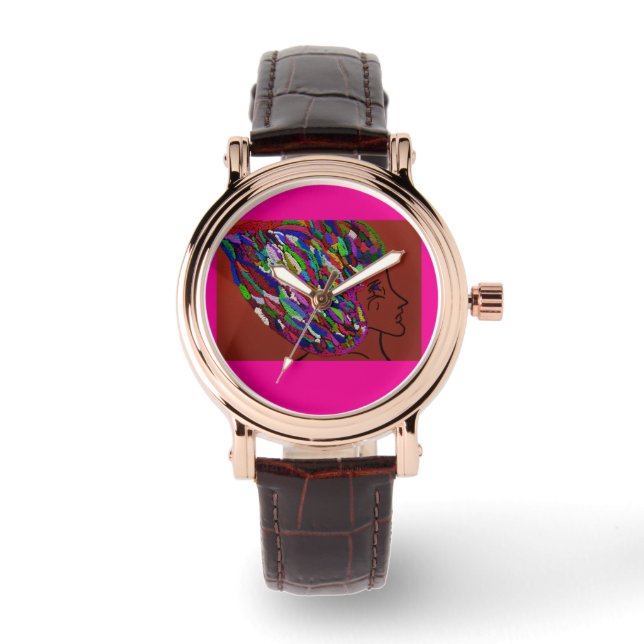 Vogelimperatorin Armbanduhr (Vorderseite)