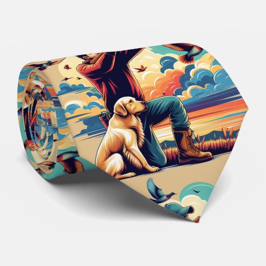 Vogeljagd 2 krawatte (Gerollt)