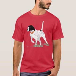 Vogeljagd auf Jäger Männer Englischer Pointer Dog T-Shirt