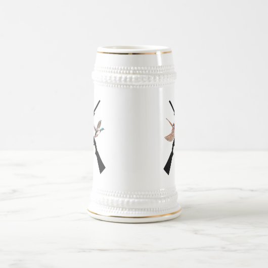 Vogeljagd Bierglas (Mittel)