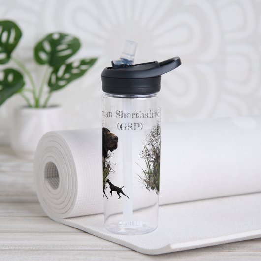 Vogeljagd , deutscher Kurzzeitpointer Trinkflasche (Yoga)
