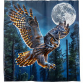 Vogeljagd Duschvorhang (Vorderseite)