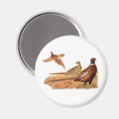 Vogeljagd Magnet (Vorderseite/Rückseite)