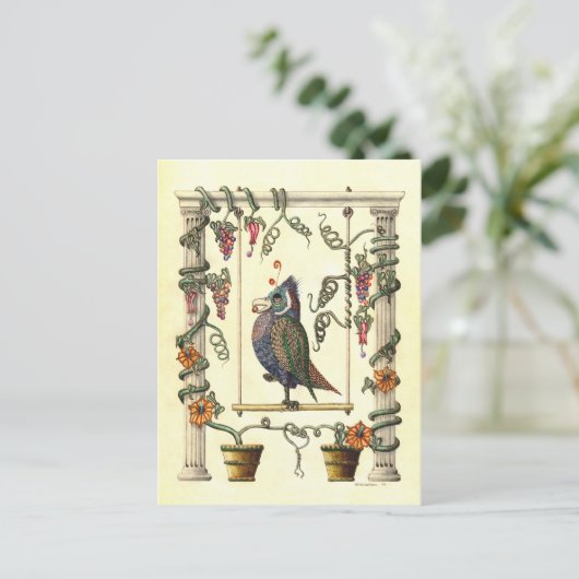 Vogeljagd Postkarte (Stehend Vorderseite)