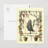 Vogeljagd Postkarte (Vorne/Hinten)