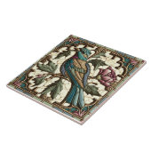 Vogelkacheln - Vintage - Jugendstil Fliese (Seite)