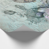 Vogelkäfig Blüte Geschenkpapier (Ecke)