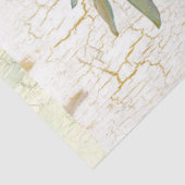 Vogelkäfig BOHO Vintages Blumenholz Seidenpapier (Ausschnitt)