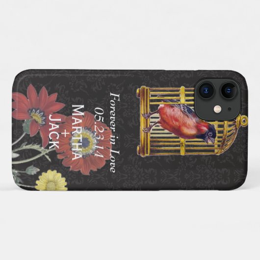 Vogelkäfig Case-Mate iPhone Hülle (Rückseite (Horizontal))