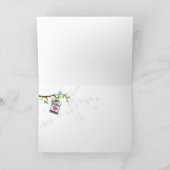 Vogelkäfig Dankeskarte (Innenseite)