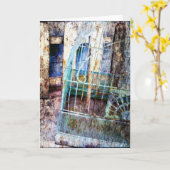 Vogelkäfig Karte (Gelbe Blume)