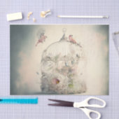 Vogelkäfig Seidenpapier (Handwerk)