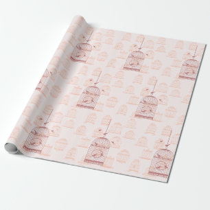 Vogelkäfige Geschenkpapier