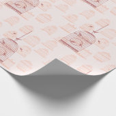 Vogelkäfige Geschenkpapier (Ecke)