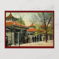 Vogelkäfige in Zoo, Cincinnati, OH Vintag