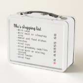 Vogelkäfige Metall Brotdose (Rückseite)