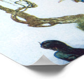 Vogelkäfige und Prinzessinnen Poster (Ecke)