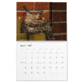 Vogelkalender 2025 kalender (Mär 2027)