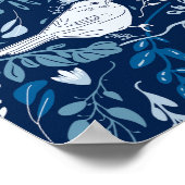 Vogelkalender 2025 poster (Ecke)