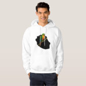 Vogelkarte Hoodie (Vorne ganz)