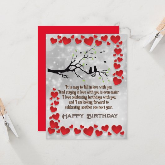 Vogelkarte Karte (Vorderseite/Rückseite Beispiel)