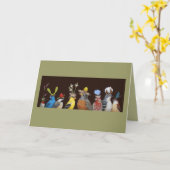 Vogelkarte Karte (Gelbe Blume)