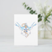 Vogelkarte Postkarte (Stehend Vorderseite)