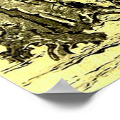 Vogelkatze und Hund Jakuchu Anfang der 1900er Jahr Poster (Ecke)