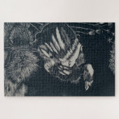 Vogelkick aus seinem Nest (von Jan Mankes) Puzzle (Horizontal)