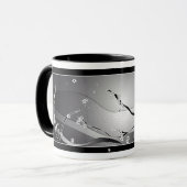 Vogelkirsche-Blüten-Baum Tasse (Vorderseite Links)