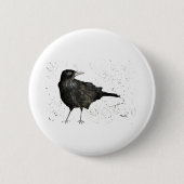 Vogelknopf Button (Vorderseite)