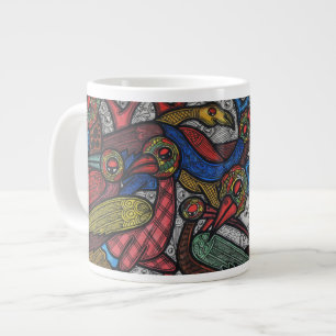 Vogelkonferenz Jumbo-Tasse