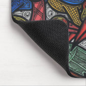 Vogelkonferenz Mousepad (Ecke)