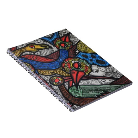 Vogelkonferenz Notizblock (Rechte Seite)