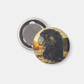 Vogelkopf Magnet (Vorderseite/Rückseite)