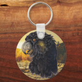 Vogelkopf Schlüsselanhänger (Vorderseite)