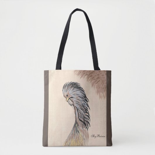 Vogelkopfkleid Tasche (Vorderseite)
