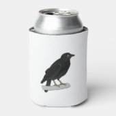 Vogelkräuterrabe Dosenkühler (Kanne Vorderseite)