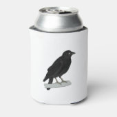 Vogelkräuterrabe Dosenkühler (Kanne Rückseite)