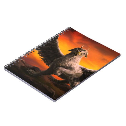 Vogelkreatur Notizblock (Linke Seite)