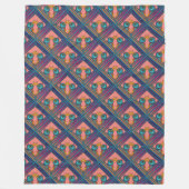 Vogelkrebse Fleecedecke (Vorderseite)