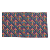 Vogelkrebse Kissenbezug (Rückseite-Links)