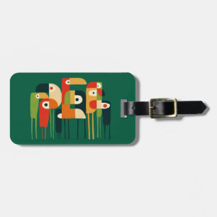 Vogelkunst Gepäckanhänger