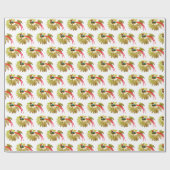 Vogelkunst Geschenkpapier (Flach)