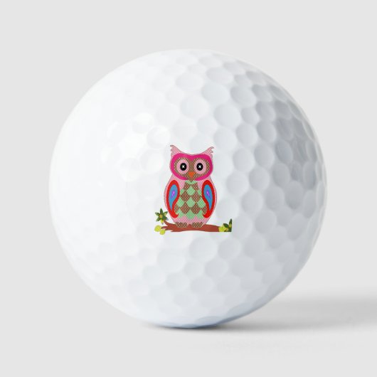 Vogelkunst Golfball (Vorderseite)